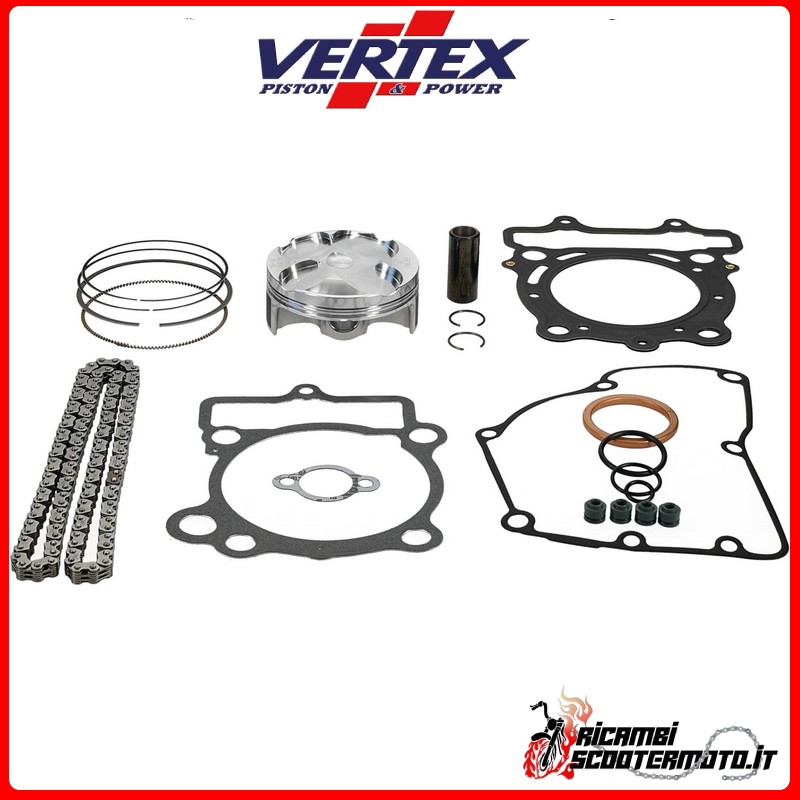 KIT PISTÓN + JAULA + JUNTAS VERTEX 76,96 Suzuki RM 250 Z 2016-2023