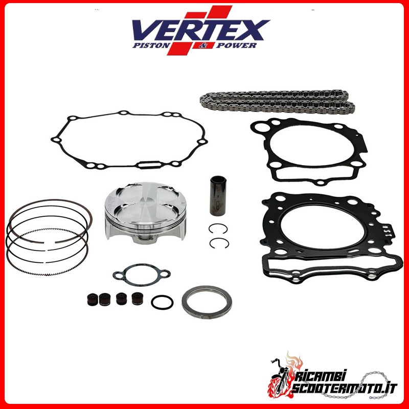 PISTON KIT + CAGE + SEALS VERTEX 76,98 Yamaha WR 250 F 2018-2019