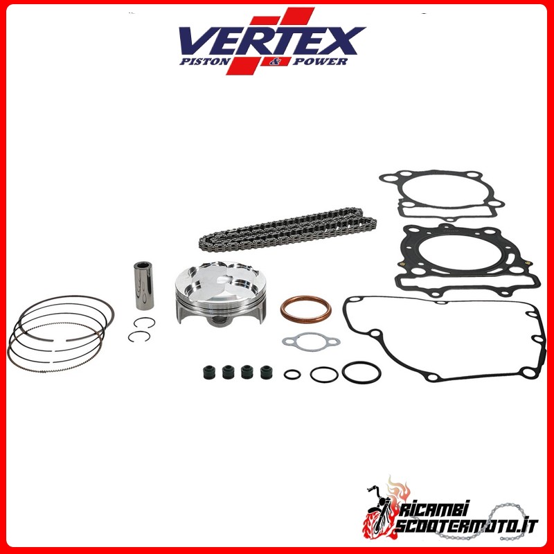 PISTON KIT + CAGE + SEALS VERTEX 76,96 Suzuki RM 250 Z 2013-2015