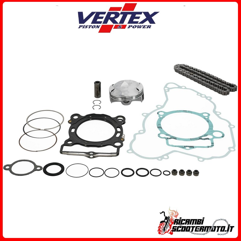 PISTON KIT + CAGE + SEALS VERTEX 77,98 Husqvarna FC 250 2014-2015