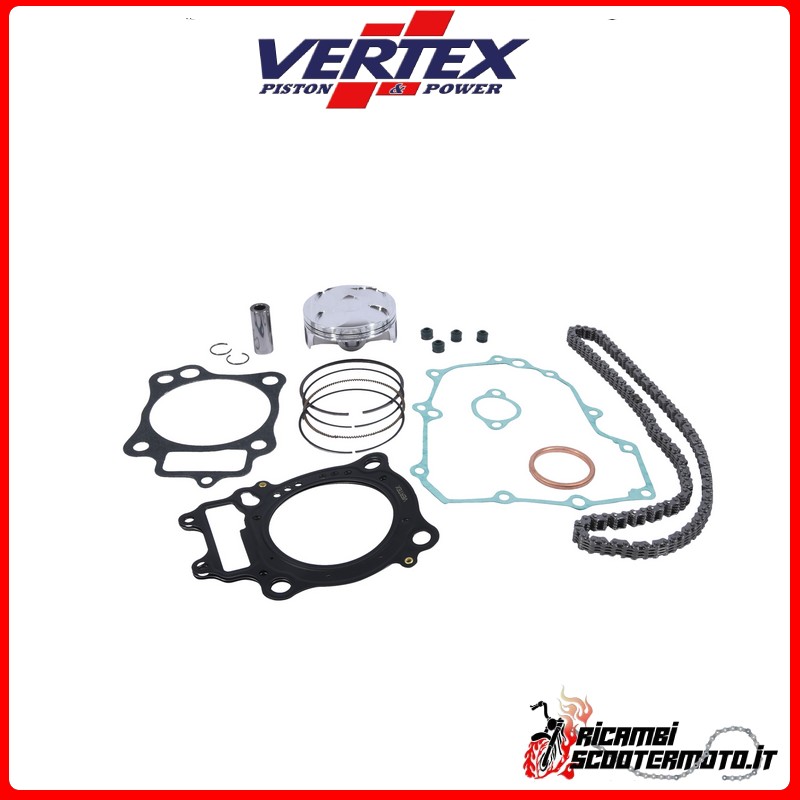 KIT PISTONE + GABBIA + GUARNIZIONI VERTEX 76,77 HONDA CRF 250 R 2010-2013