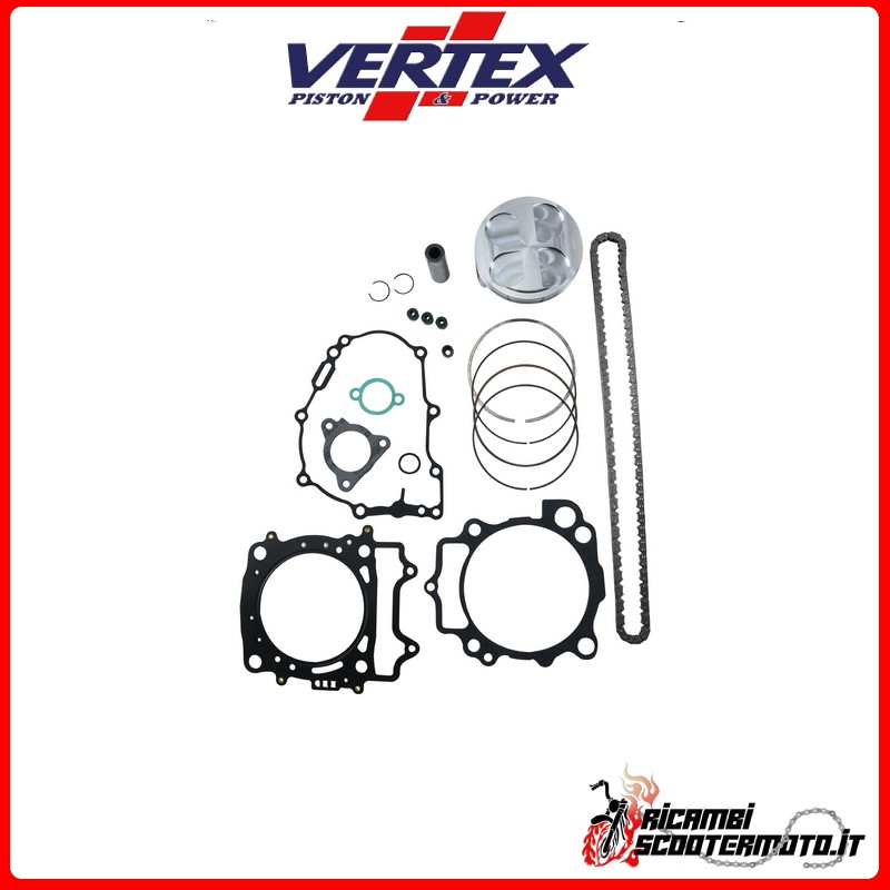 KIT PISTONE + GABBIA + GUARNIZIONI VERTEX 96,95 YAMAHA YZ 450 F 2010-2013
