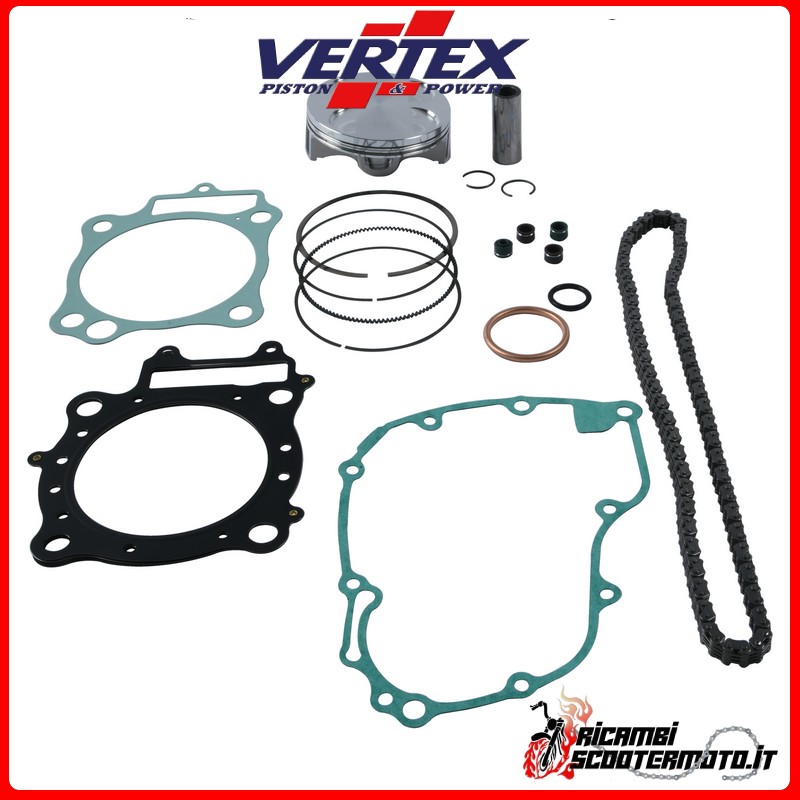 KIT PISTÓN + JAULA + JUNTAS VERTEX 95,96 Honda CRF 450 R 2007-2008