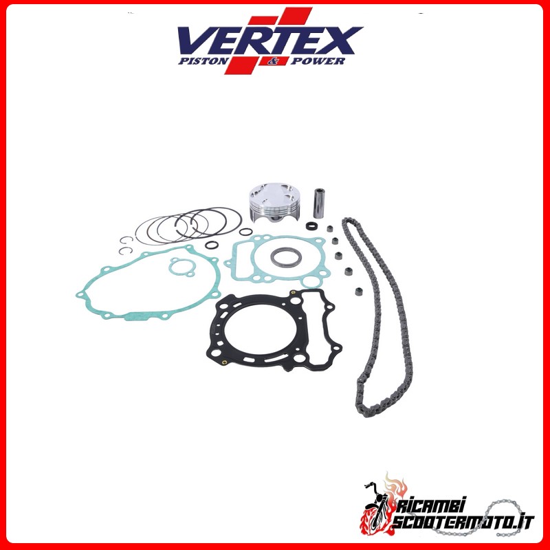 PISTON KIT + CAGE + SEALS VERTEX 76,97 Yamaha YZ 250 F 2001-2004