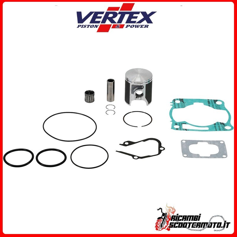 KIT PISTONE + GABBIA + GUARNIZIONI VERTEX 47,45 YAMAHA YZ 85 2002-2018