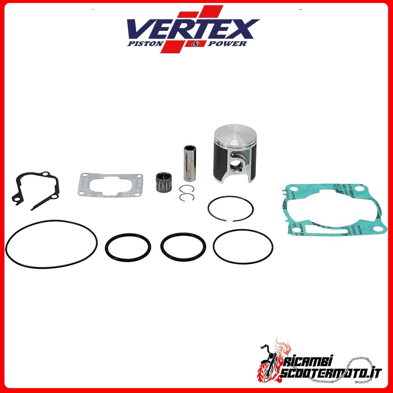 KIT PISTONE + GABBIA + GUARNIZIONI VERTEX 47,46 YAMAHA YZ 85 2002-2018