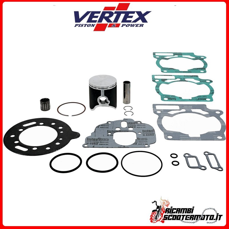 KIT PISTÓN + JAULA + JUNTAS VERTEX 53,96 Ktm 105 SX 2001
