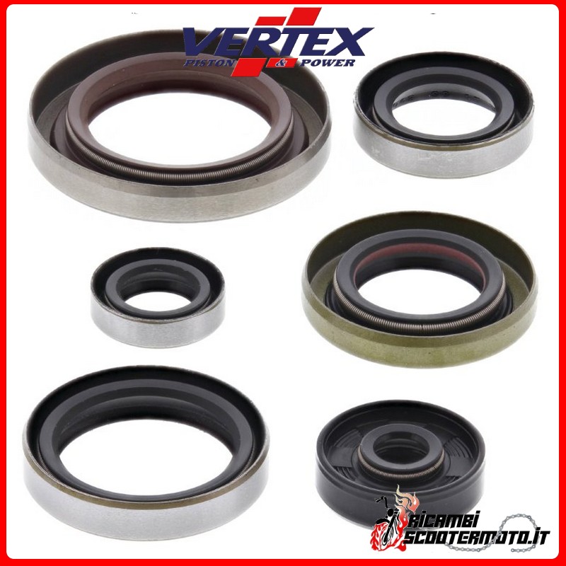 KIT DE SELLOS DE ACEITE DE MOTOR VERTEX Ktm 65 SX/SXS 2009-2023