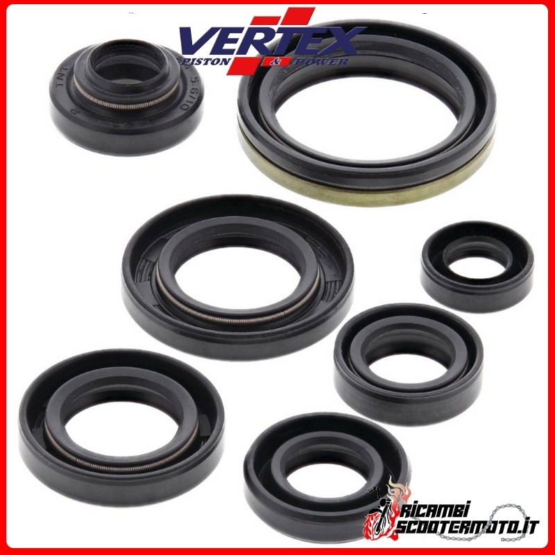 KIT DE SELLOS DE ACEITE DE MOTOR VERTEX Suzuki RM 80 1990