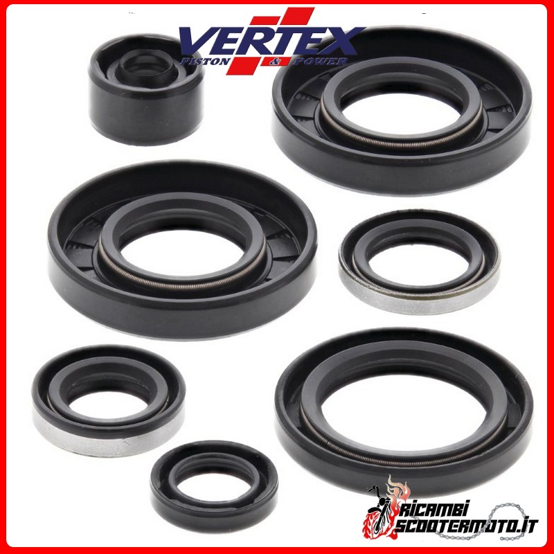 VERTEX ENGINE OIL SEAL KIT Kawasaki KX 80 1991-1997
