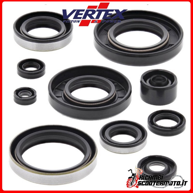 KIT DE SELLOS DE ACEITE DE MOTOR VERTEX Kawasaki KX 250 1990-1992