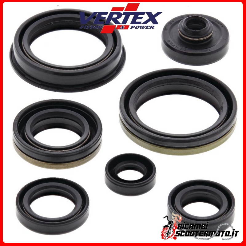 KIT DE SELLOS DE ACEITE DE MOTOR VERTEX Suzuki RM 125 2004-2012