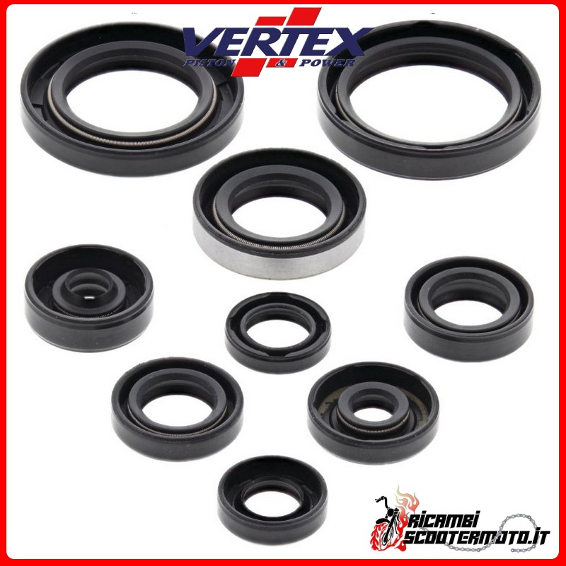 KIT DE SELLOS DE ACEITE DE MOTOR VERTEX Kawasaki KX 250 F 2004-2005