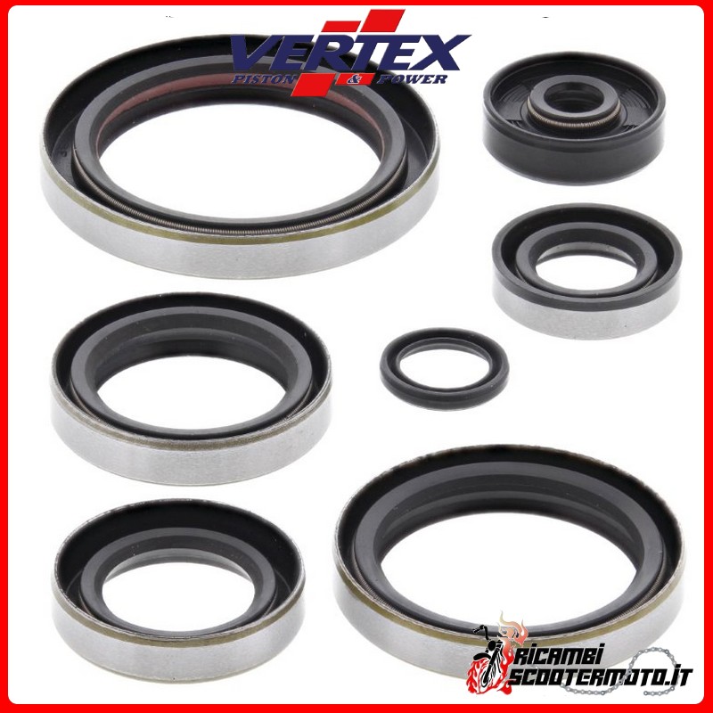 KIT DE SELLOS DE ACEITE DE MOTOR VERTEX Ktm 300 EXC / SixDays / TPI 1990-2003
