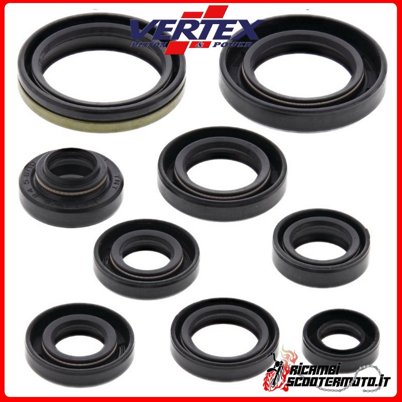 KIT DE SELLOS DE ACEITE DE MOTOR VERTEX Suzuki RM 125 1990-1991