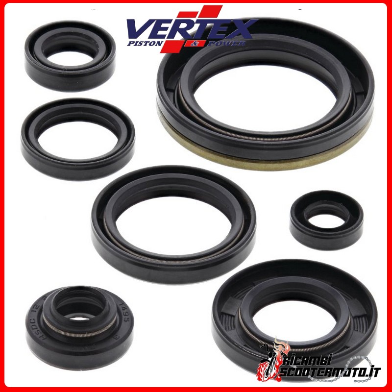 KIT DE SELLOS DE ACEITE DE MOTOR VERTEX Suzuki RM 250 1989-1993