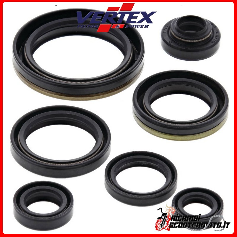 KIT DE JOINTS D'HUILE MOTEUR VERTEX Suzuki RM 250 1996-2002