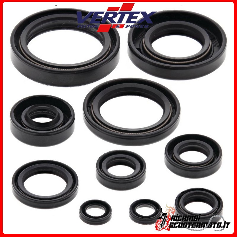 KIT DE JOINTS D'HUILE MOTEUR VERTEX Yamaha YZ 125 1998-2000
