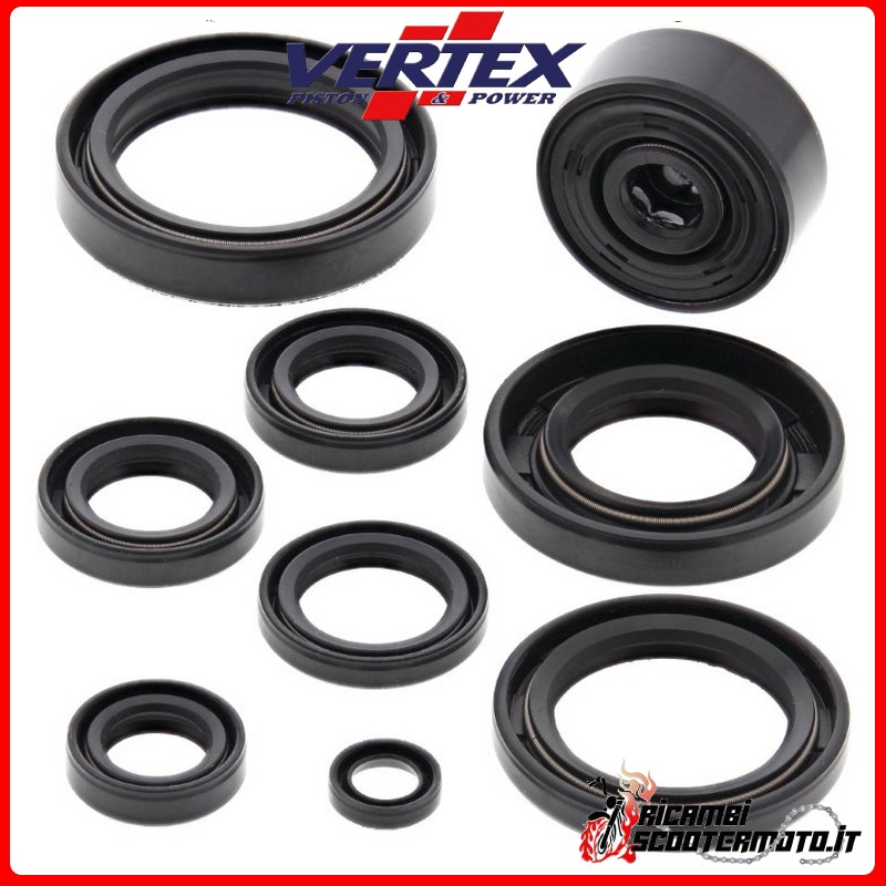 KIT DE JOINTS D'HUILE MOTEUR VERTEX Yamaha YZ 125 1992