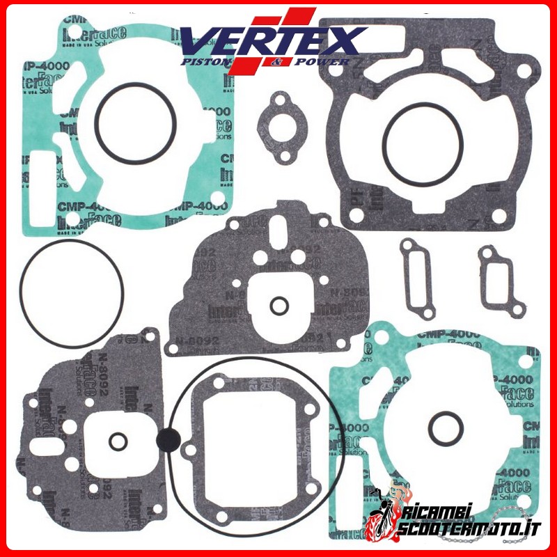 VERTEX ZYLINDERKOPFDICHTUNGSSATZ Ktm 125 EXC / SixDays 2002-2006