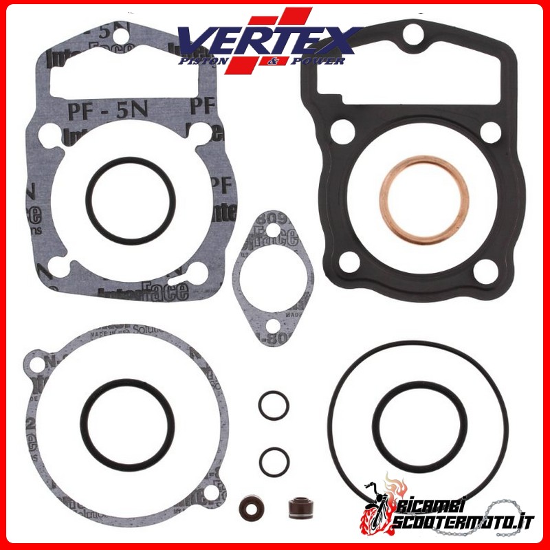 KIT GUARNIZIONE GRUPPO TERMICO CILINDRO VERTEX HONDA CRF 150 R 2003-2005