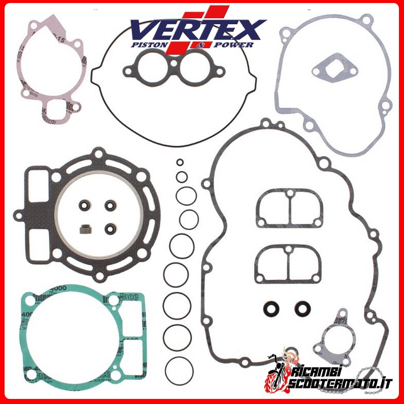 KIT GUARNIZIONI MOTORE VERTEX KTM 450 XC-F / XCW-F / SIXDAYS 2008-2009