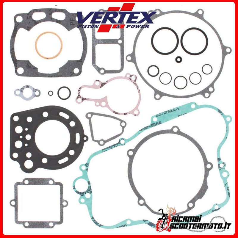 VERTEX ENGINE GASKET KIT Kawasaki KX 125 1990-1991