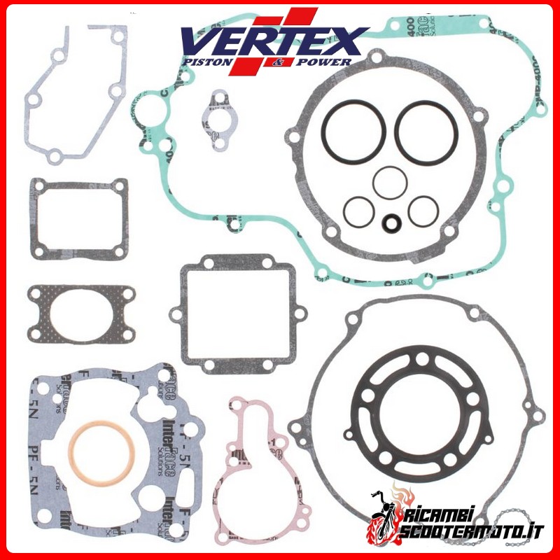 VERTEX ENGINE GASKET KIT Kawasaki KX 125 1998-2000