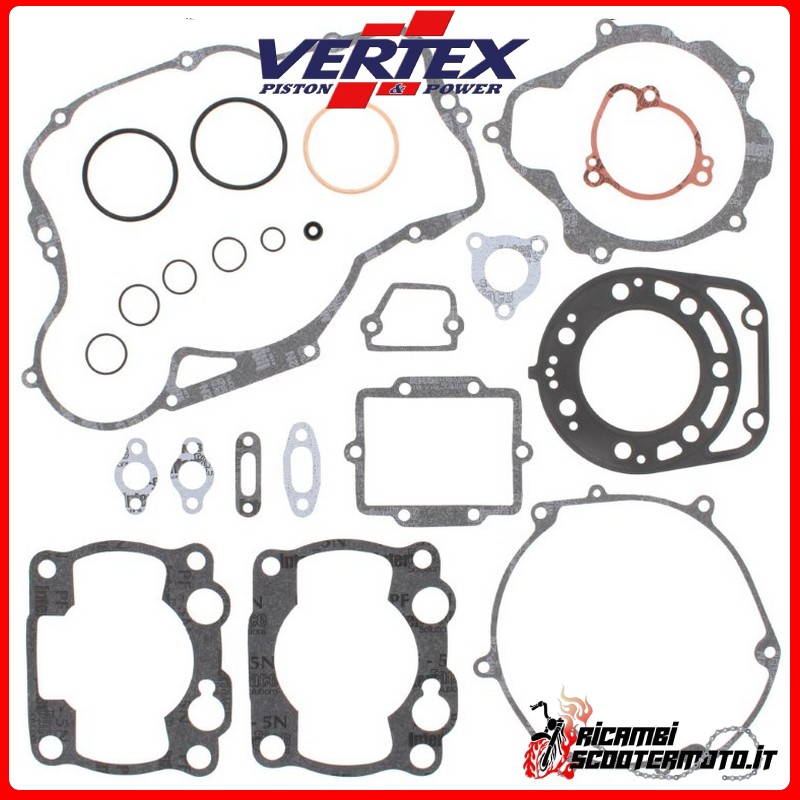 VERTEX ENGINE GASKET KIT Kawasaki KX 250 1990-1991