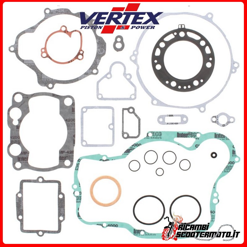 KIT DE JUNTAS DE MOTOR VERTEX Kawasaki KX 250 2004