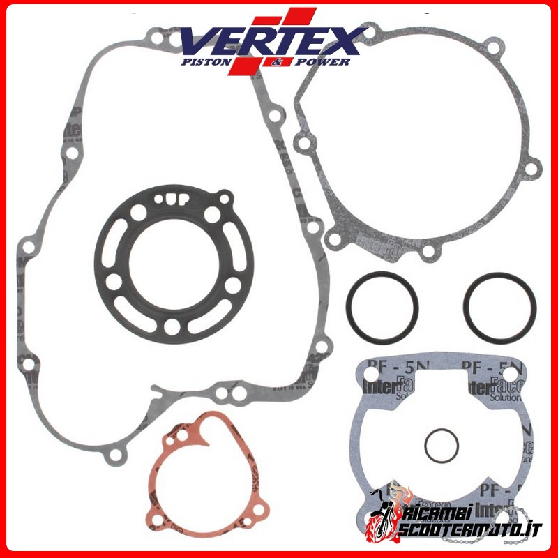 KIT DE JUNTAS DE MOTOR VERTEX Kawasaki KX 80 1991-1997