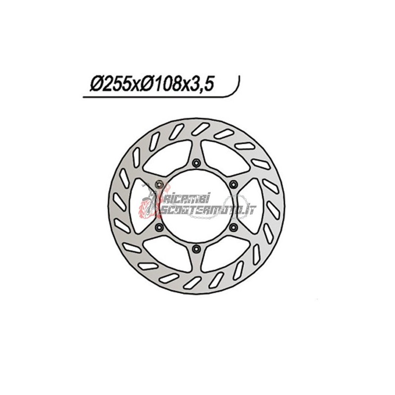 VORDERE BREMSSCHEIBE AJP ENDURO R 50 1998-1999