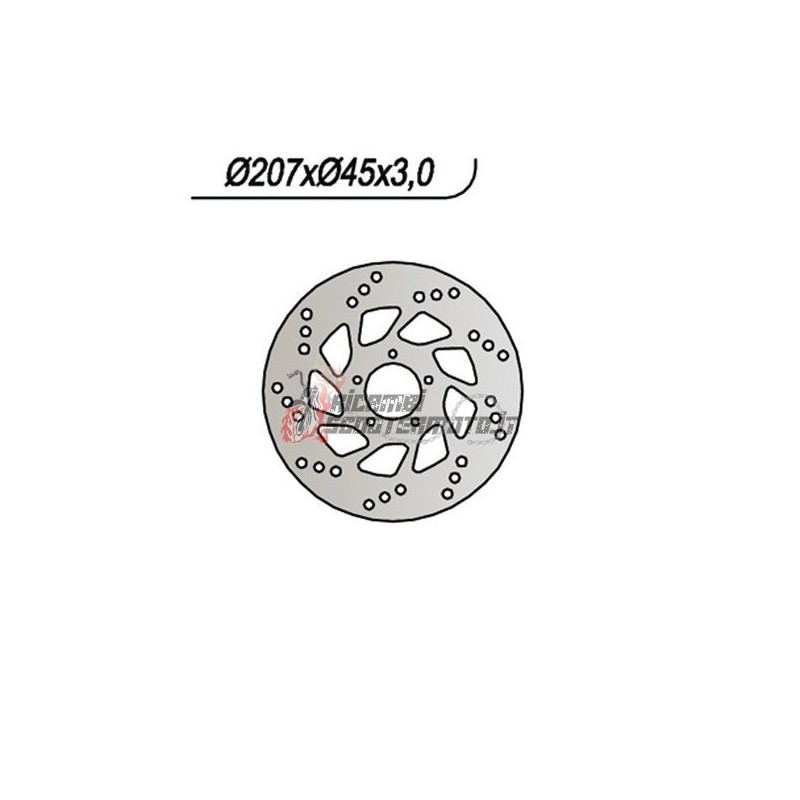FRONT BRAKE DISC ALFER MINI 50 2001-2002
