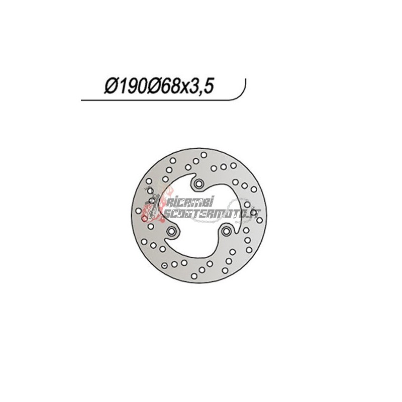 FRONT BRAKE DISC APRILIA AREA 51 50 1998-2000 FRONT BRAKE DISC APRILIA AREA 51 50 1998-2000