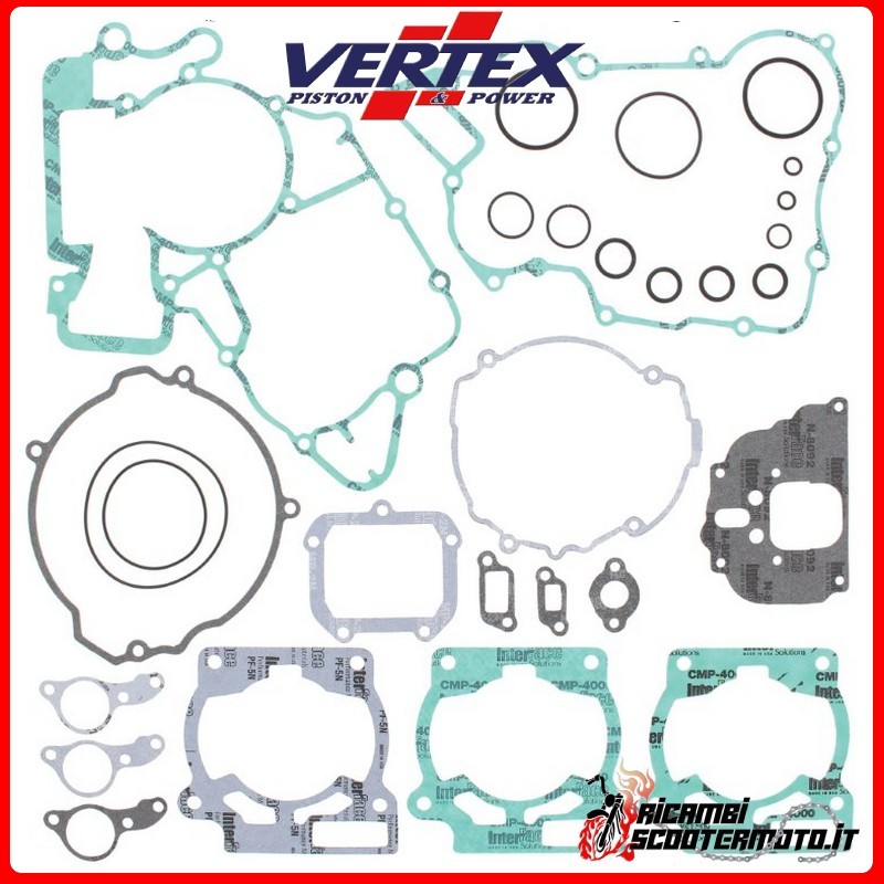 KIT GUARNIZIONI MOTORE VERTEX KTM 125 EXC / SIXDAYS 2007-2016