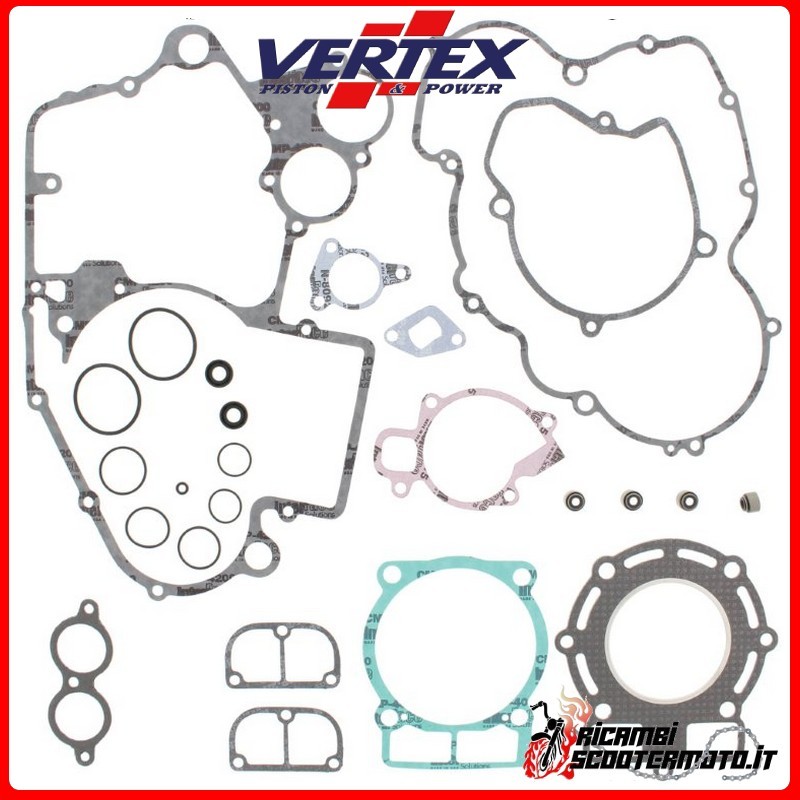 KIT DE JUNTAS DE MOTOR VERTEX Ktm 250 EXC-F / SixDays 2001-2005