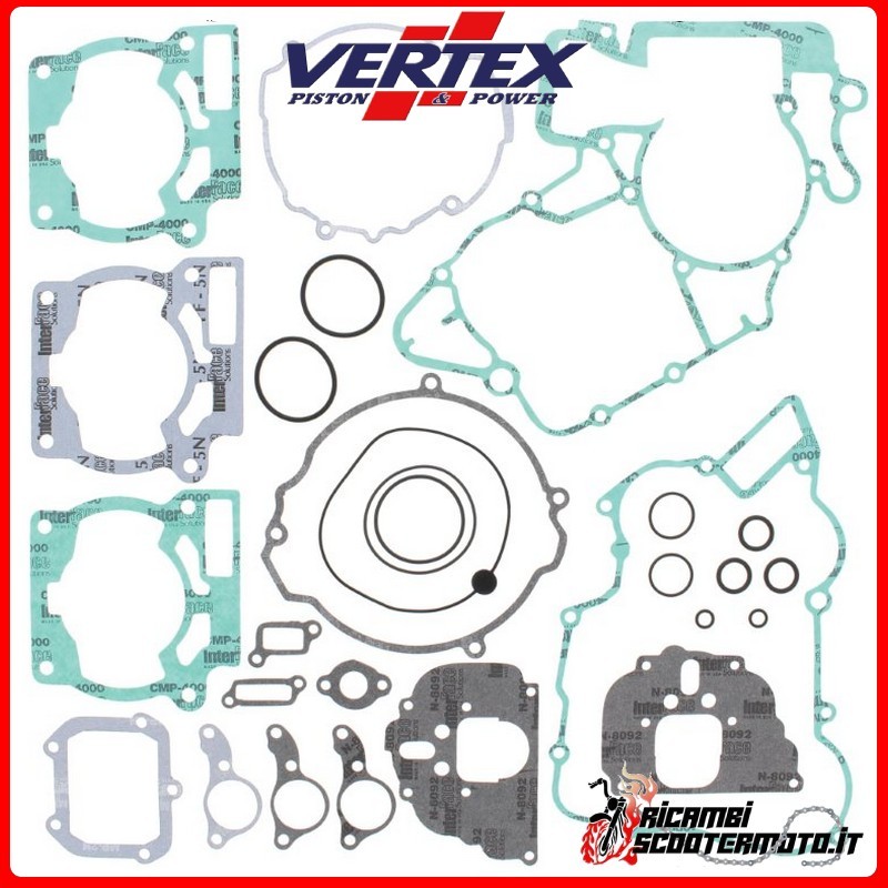 KIT GUARNIZIONI MOTORE VERTEX KTM 125 EXC / SIXDAYS 2002-2006