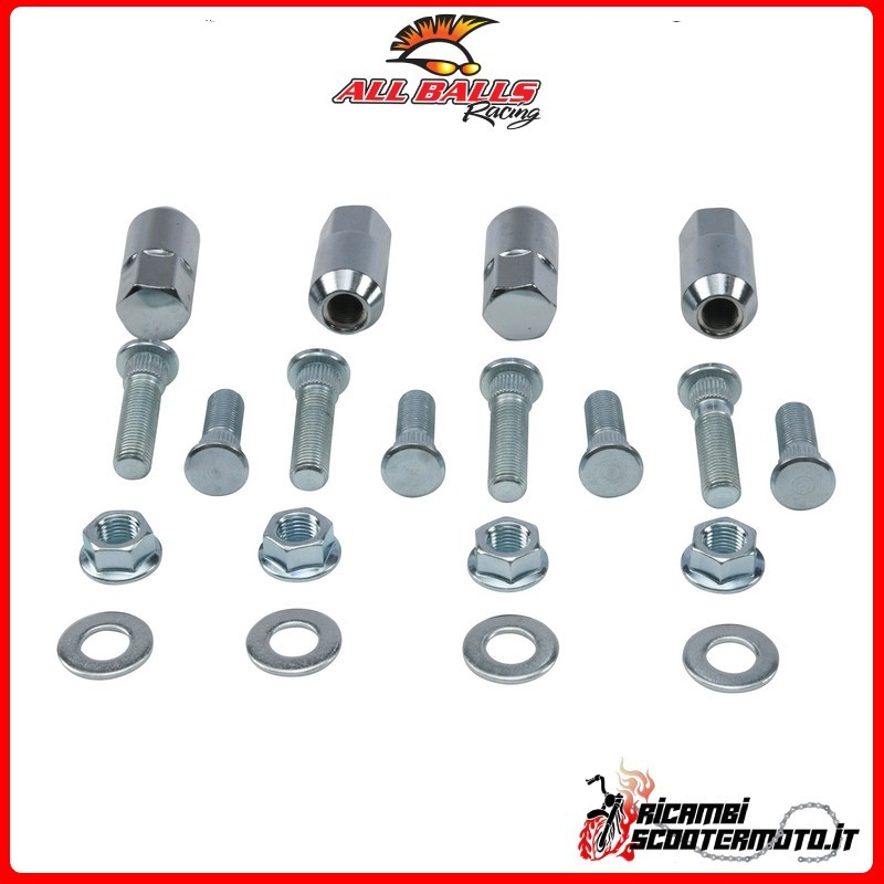 All Balls Vorderradbolzen- und Mutternsatz Polaris Sportsman 500 EFI 2006-2008