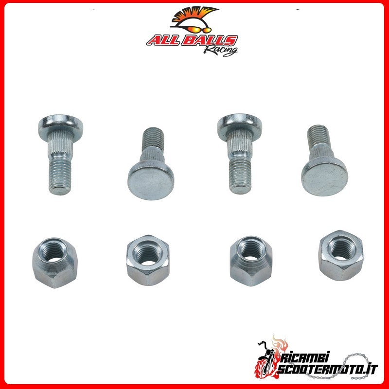 All Balls FRONT WHEEL NUT KIT Arctic Cat 250 2x4 2003-2005
