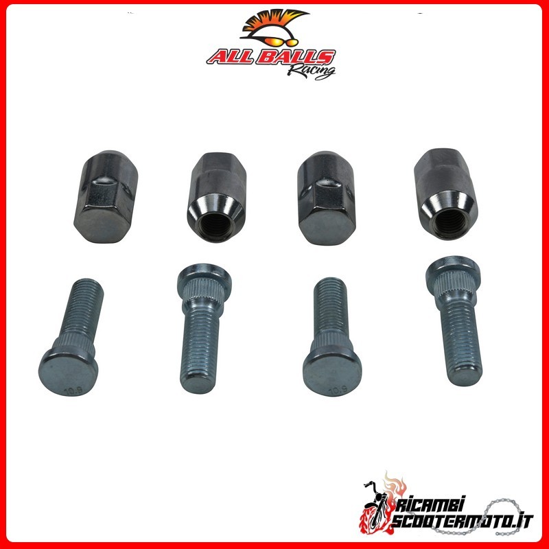 KIT D'ÉCROUS DE ROUE AVANT All Balls Polaris Ranger 900 Crew EPS 2014-2019
