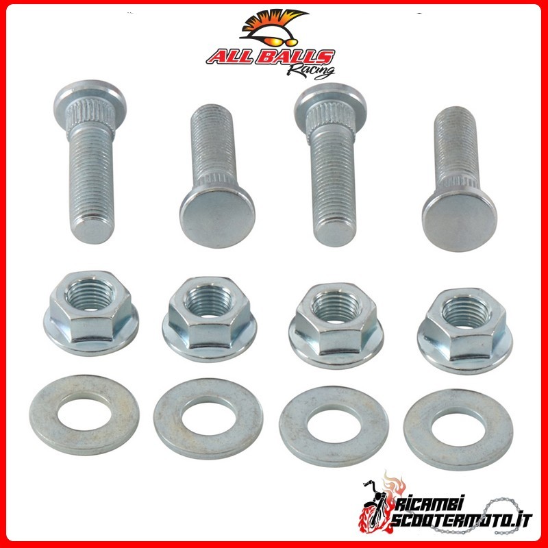 All Balls FRONT WHEEL NUT KIT Polaris LSV Electric 4x4 2011-2012