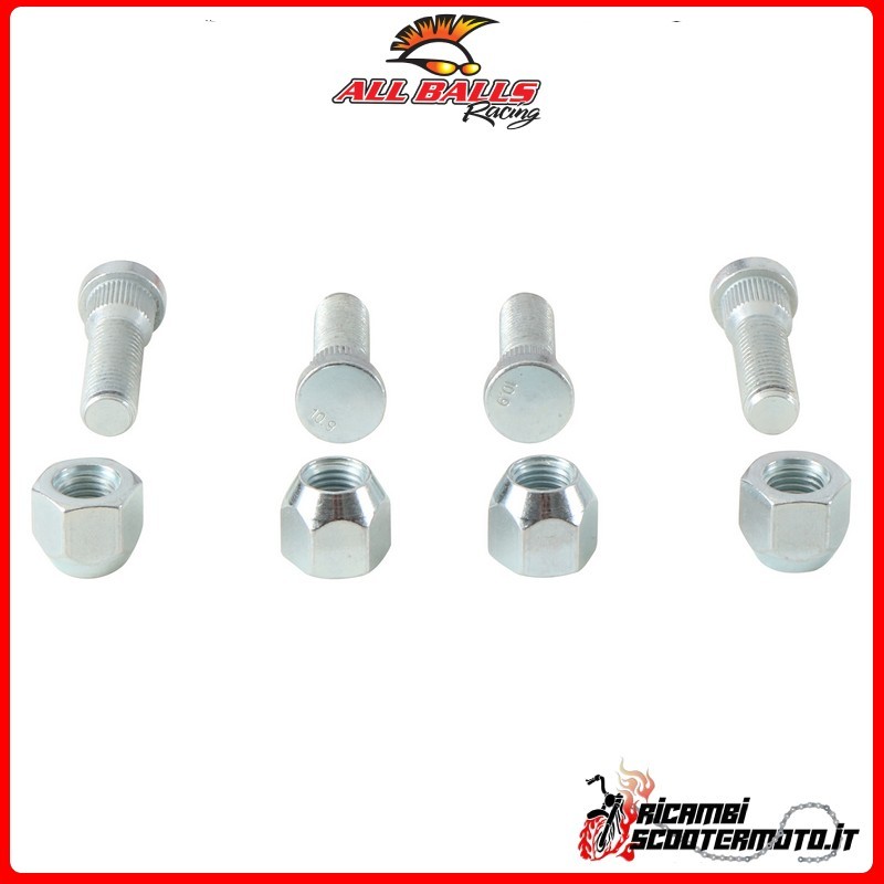 All Balls FRONT WHEEL NUT KIT Polaris Ranger 570 Full Size Crew 2015-2016