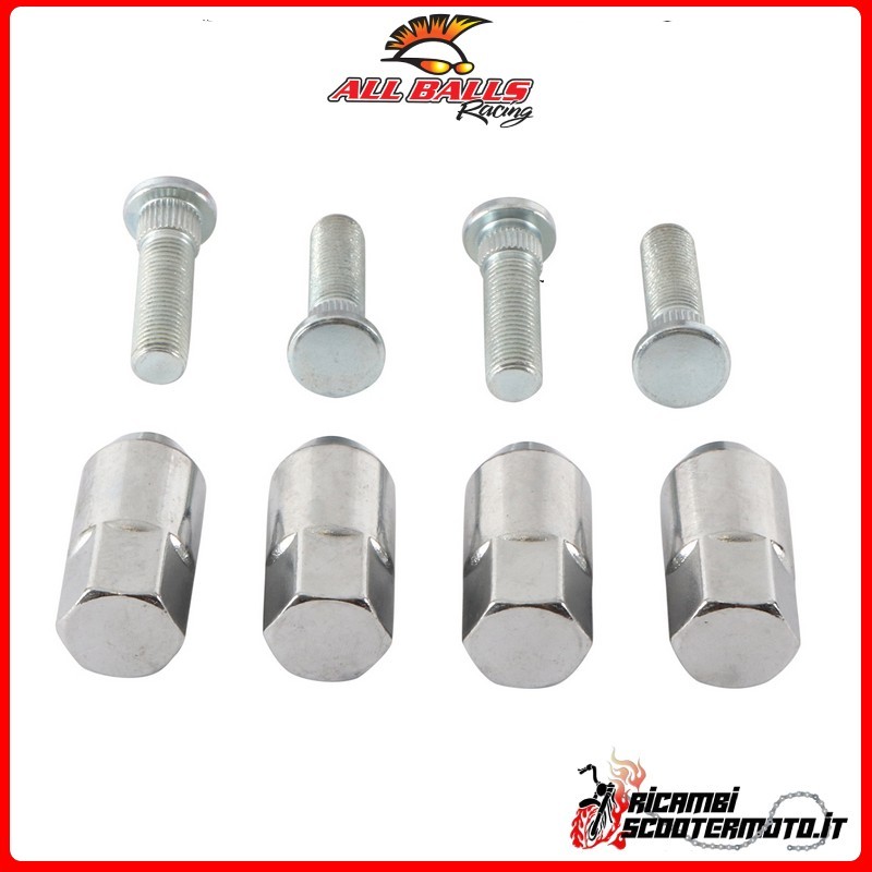 KIT DE TUERCAS DE RUEDA DELANTERA All Balls Polaris Sportsman 500 Tractor EFI 2009-2010