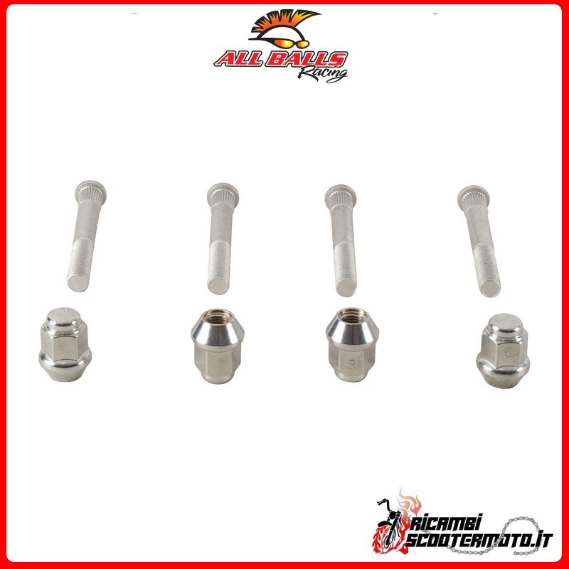 KIT D'ÉCROUS DE ROUE AVANT All Balls Can-Am Commander 800 XT 2011