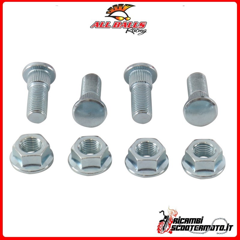 KIT DE GOUPILLES ET D'ÉCROUS AVANT All Balls Polaris Big Boss 250 6x6 1993