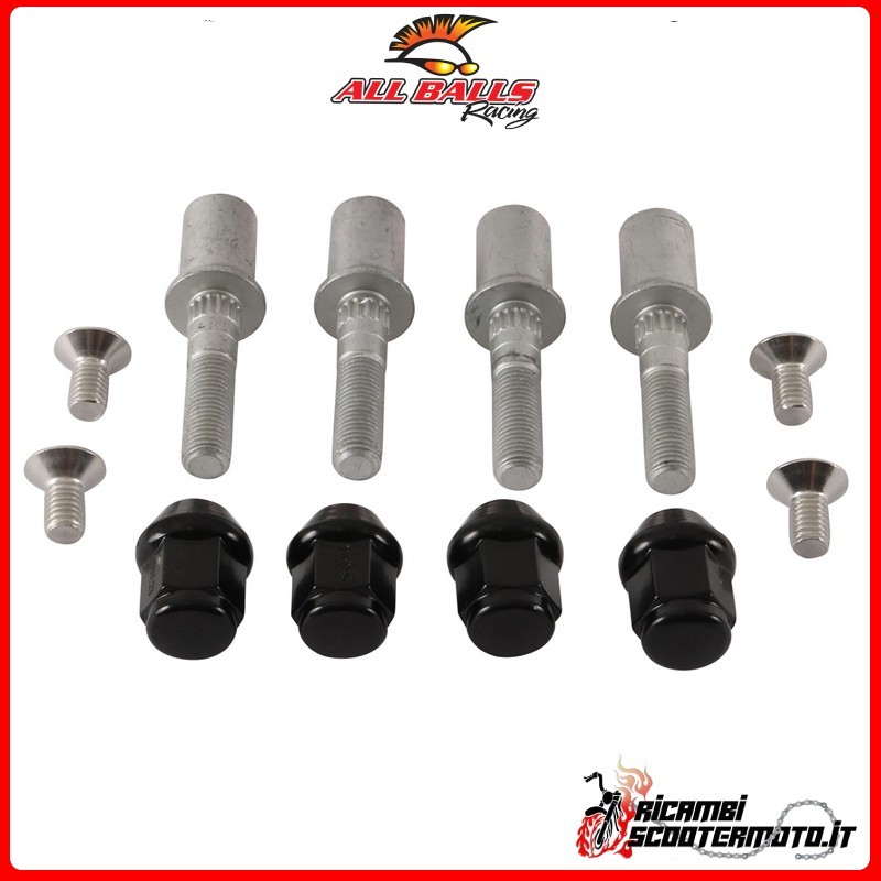 KIT DE PASADORES Y TUERCAS TRASERAS DERECHAS All Balls Can-Am Commander Max 800R DPS 2018-2020