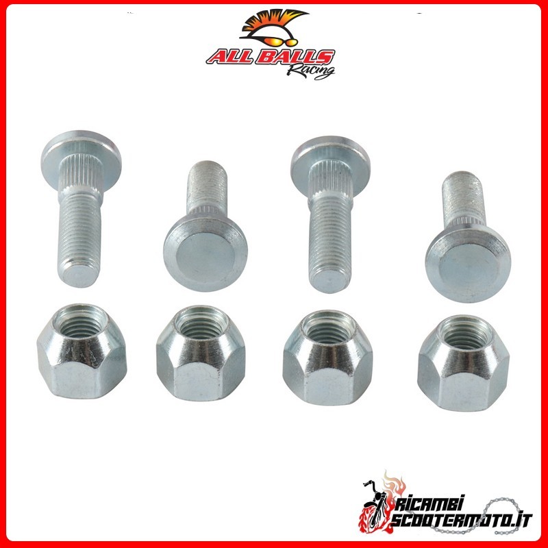KIT D'ÉCROUS DE ROUE AVANT All Balls Arctic Cat 150 Utility 2009-2019