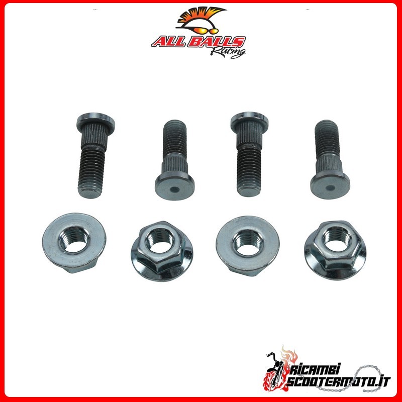 REAR RH PIN AND NUTS KIT All Balls Suzuki LT-V 700 F Twin Peaks 4x4 2004-2006