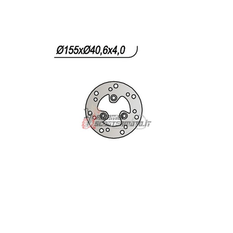 FRONT BRAKE DISC APRILIA AMICO LK/LX/GL DT 50 1996-1999
