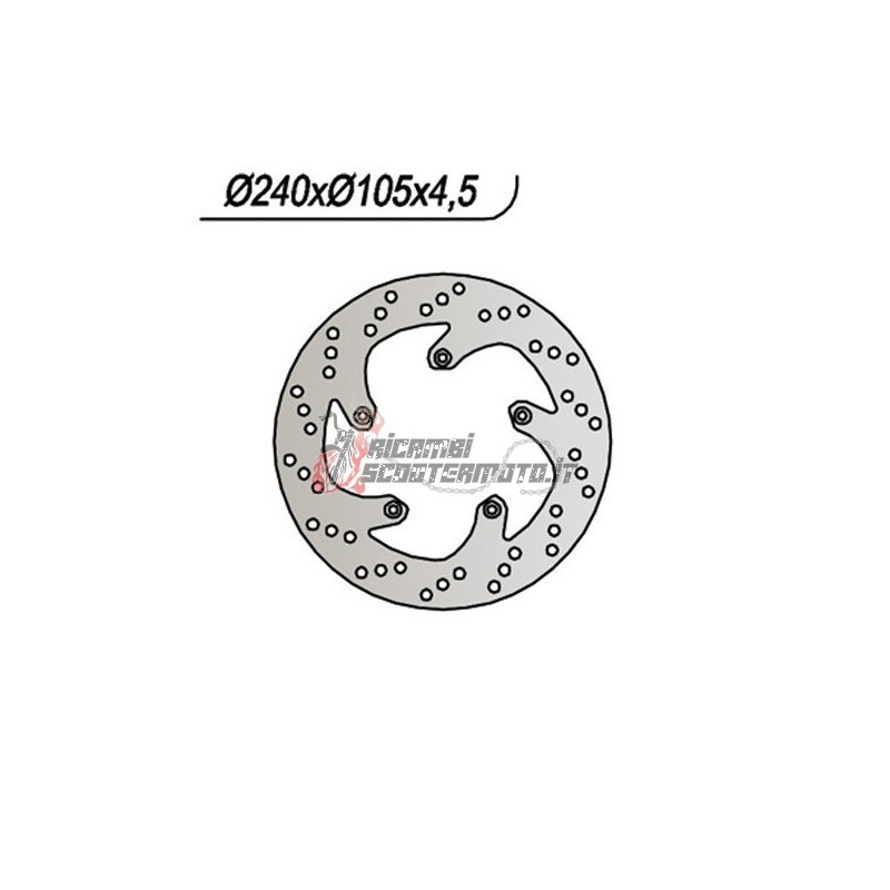 FRONT BRAKE DISC APRILIA ATLANTIC 125 2003-2005 FRONT BRAKE DISC APRILIA ATLANTIC 125 2003-2005